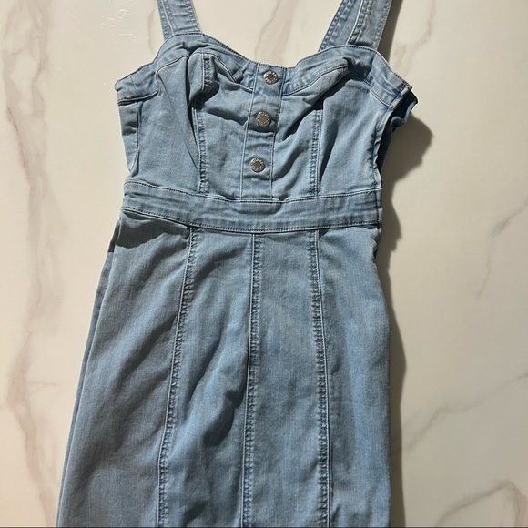 Guess fitted denim dress - Picture 2 of 2